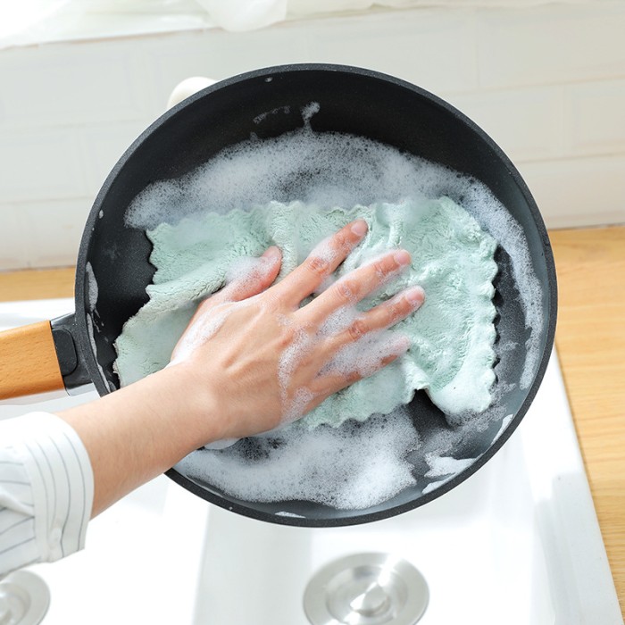 Kain Lap Meja Microfiber / Lap Microfiber Mobil / Kain Lap Dapur — 7