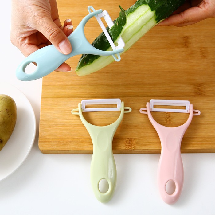 Pisau Kupas Buah / Alat Pengupas Buah / Apple Peeler Keramik — 6