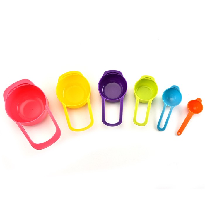 Sendok Takar Plastik / Sendok Takar Kue / Measuring Spoon Set — 3