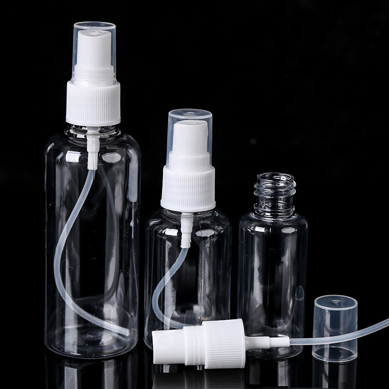 Botol Kosmetik Semprot Spray Kosong Plastik 30ml 50ml 75ml 100ml