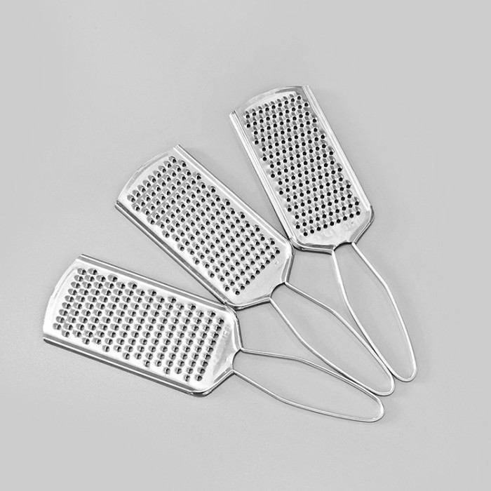 Parutan Keju Kecil Alat Parut Keju Coklat Stainless Serbaguna 21cm — 3