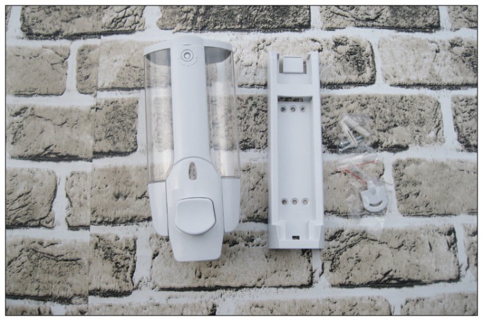 Dispenser Tempat Sabun Cair Single Soap Dispenser Pump With Key Lock — 10