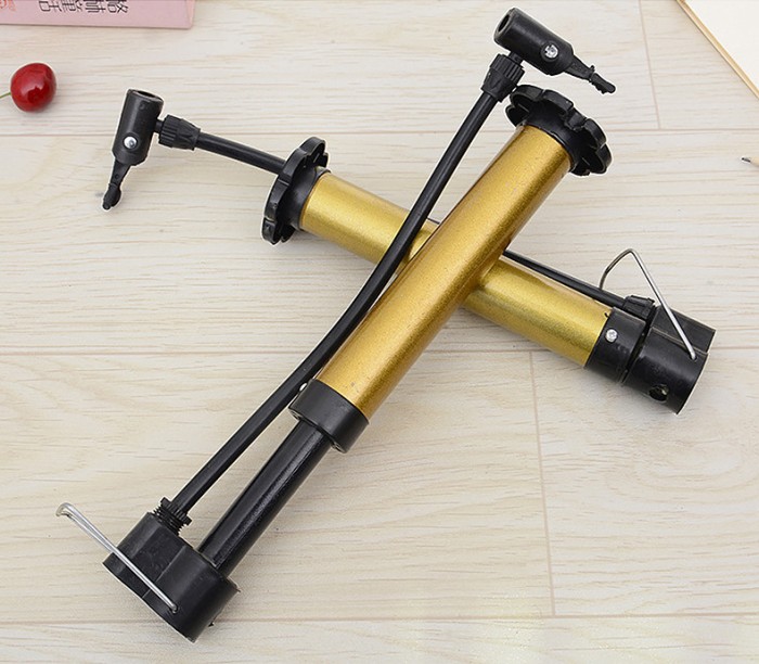 Pompa Angin Ban Sepeda Motor Portable Hidrolis Mini Injak — 7