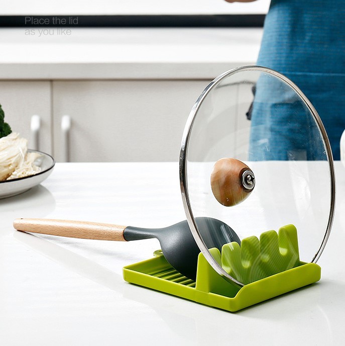Tatakan Holder Tutup Panci Spatula Sutil Kuali Alat Masak — 3