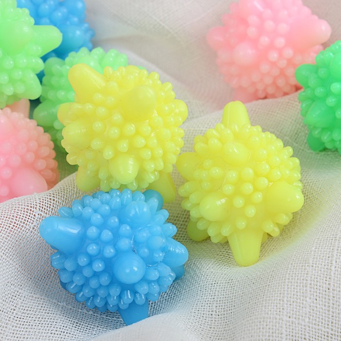 Magic Laundry Ball Bola Karet Karet Mesin Cuci Anti Kusut Pencuci Baju — 2