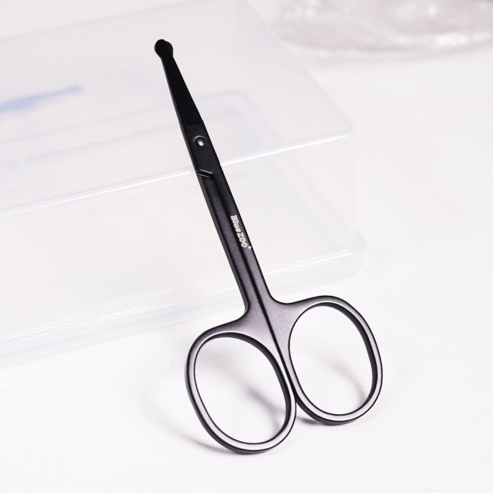 Gunting Cukur Kecil Bulu Hidung Mata Ujung Tumpul Stainless Steel — 2
