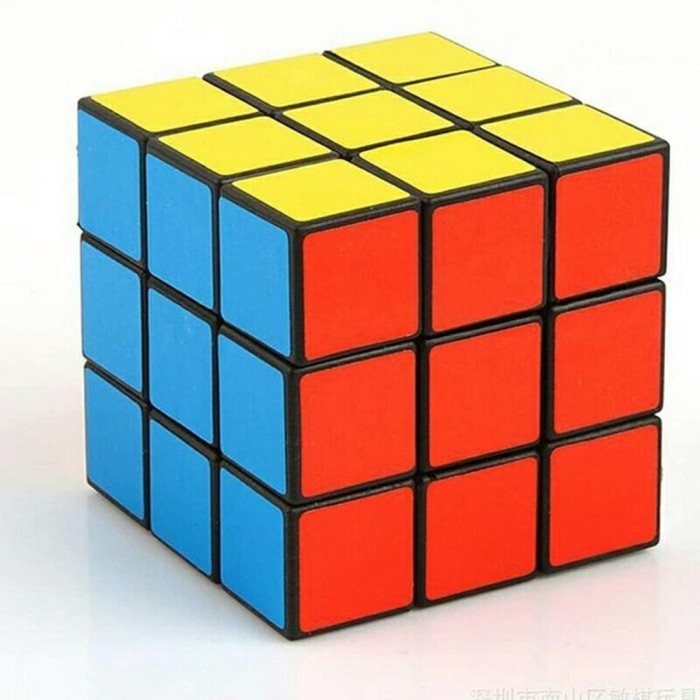 Mainan Edukasi Anak Play Dadu Cubes Cube 3x3 Puzzle — 3