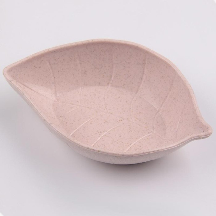 Mangkok Daun Tempat Sambal Kecil Kecap Souvenir Impor High Quality — 8
