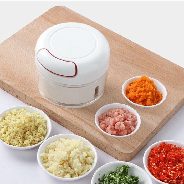 Blender Tangan Tanpa Listrik Mini Chopper Alat Pemotong Giling Cincang — 3