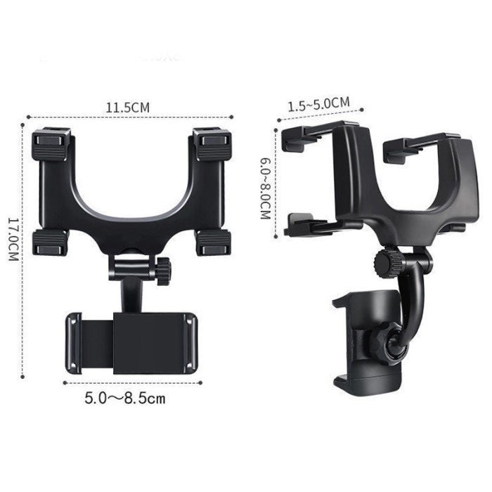Phone Holder Dudukan Tempat Hp Kaca Spion Mobil Universal Car Rearview — 7