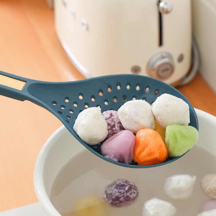 Sasendok Saringan Tiris Bakso Mie Rebus Jumbo Deilengkapi Jepitan — 5