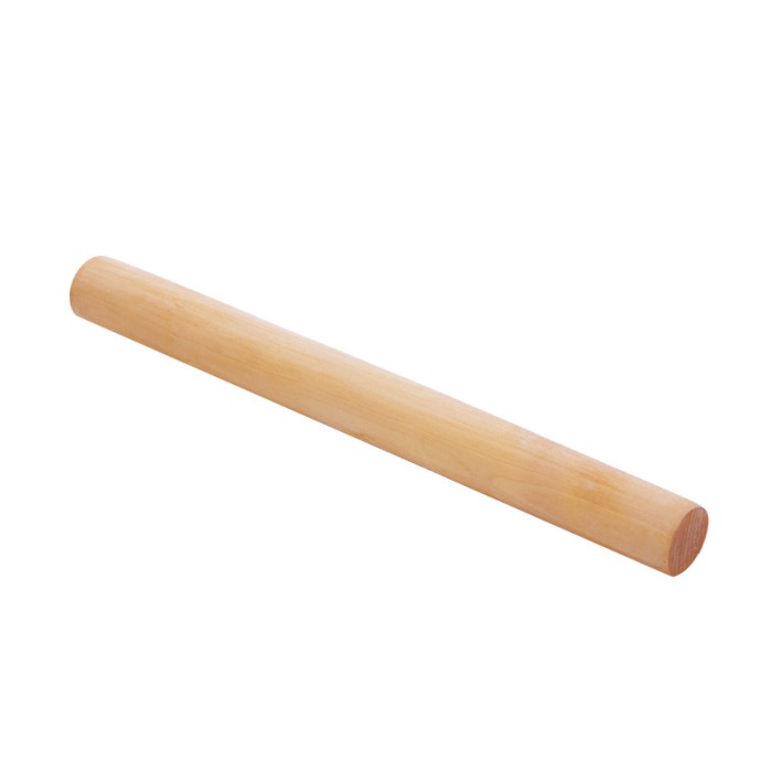 Rolling Pin Kayu Penggiling Adonan Kue Anti Lengket Ukuran 28cm — 2
