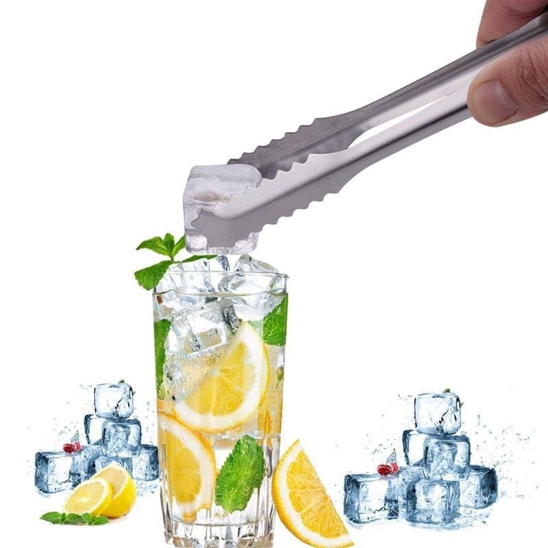 Jepitan Penjepit Capitan Es Batu Multifungsi Besi Stainless 15cm