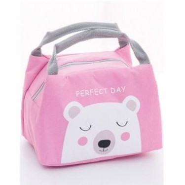 Cooler Bag Asi Tas Bekal Makan Tahan Panas Karakter Motif