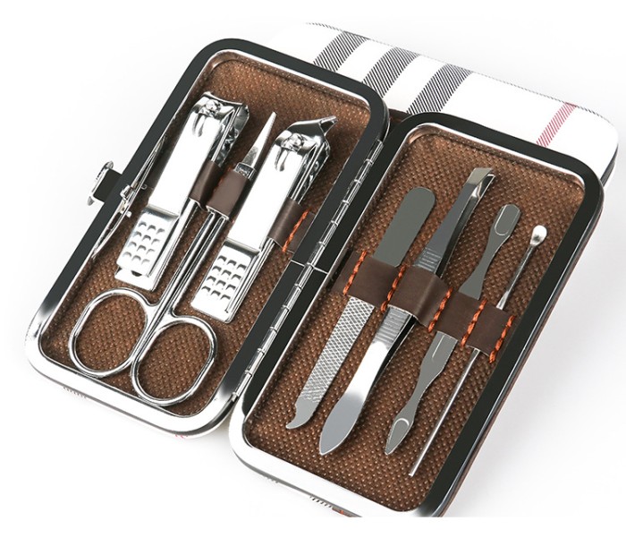 Set 7 Pcs Gunting Kuku Nail Art Set Perlengkapan Manicure Pedicure — 7