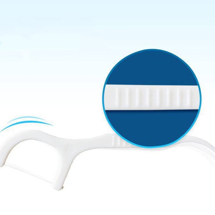 Benang Sikat Pembersih Sela Gigi Dental Floss Isi 50 Pcs — 6