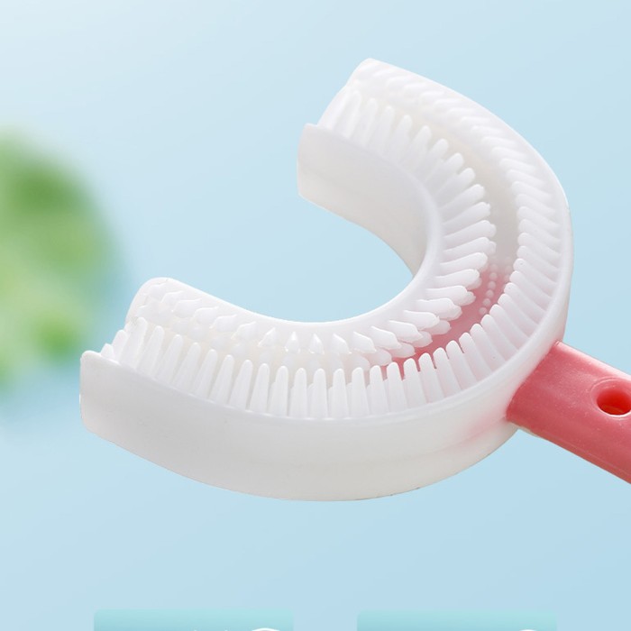 Sikat Gigi Silikon Toothbrush Bentuk U Shape Anak Bayi Bpa Free — 10