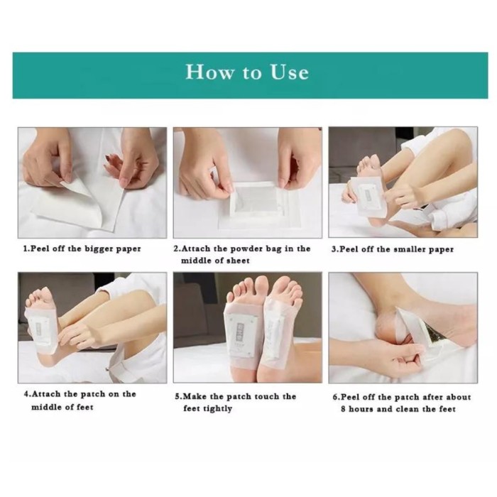 Kinoki Koyo Telapak Kaki Detox Foot Pads Herbal Penyerap Racun — 3