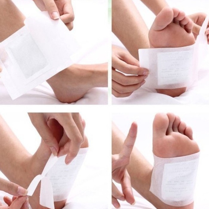 Kinoki Koyo Telapak Kaki Detox Foot Pads Herbal Penyerap Racun — 6