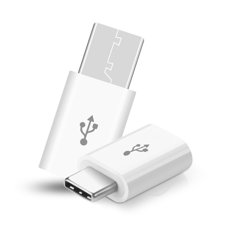Micro USB to Type C Converter Cable Konektor Tipe C