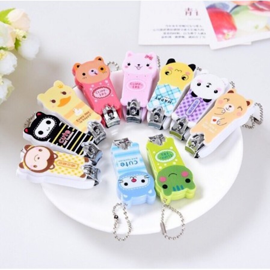 Gunting Kuku Karakter Lucu Korea Cartoon Nail Clipper Tangan Kaki