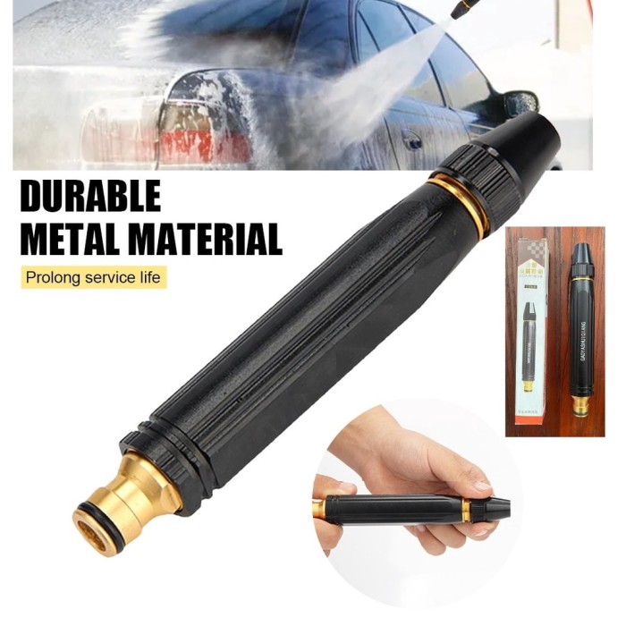 Nozzle Sprayer Kepala Semprotan Selang Air Tanaman Cuci Mobil Motor - Kepala — 2