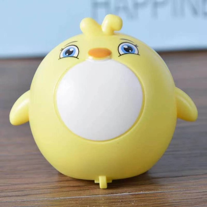Mainan Mobil Mobilan Anak Tarik Karakter Lucu Varian Binatang - Ayam Kuning — 2