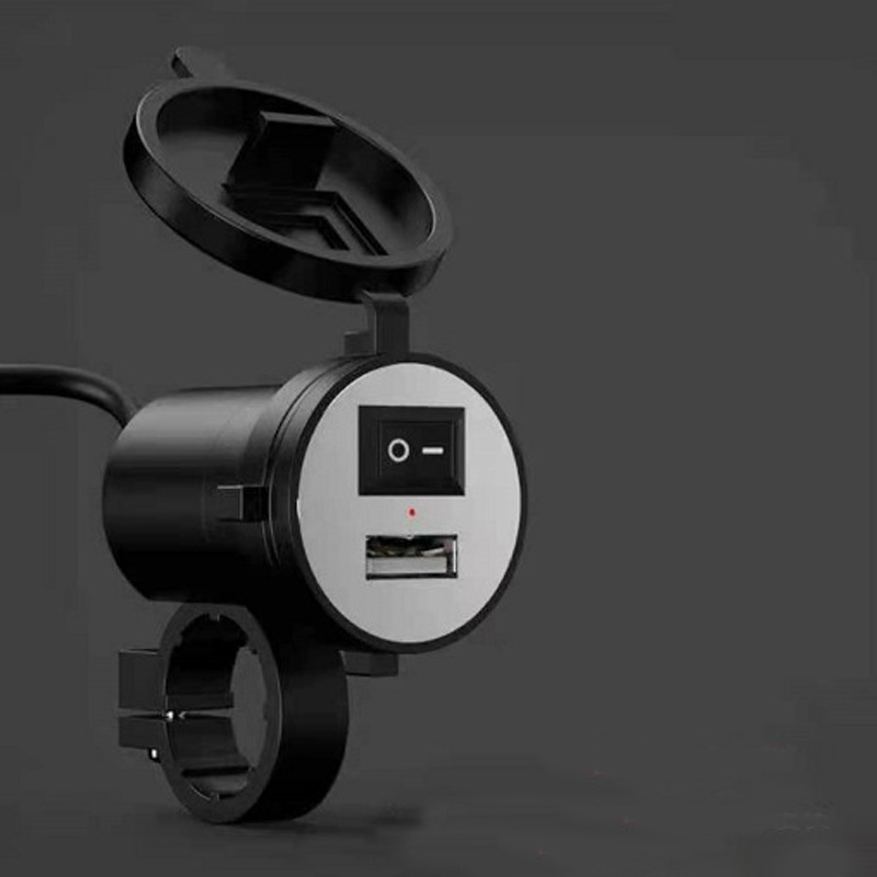 Charger USB Plug Pada Aki Motor Waterproof — 6