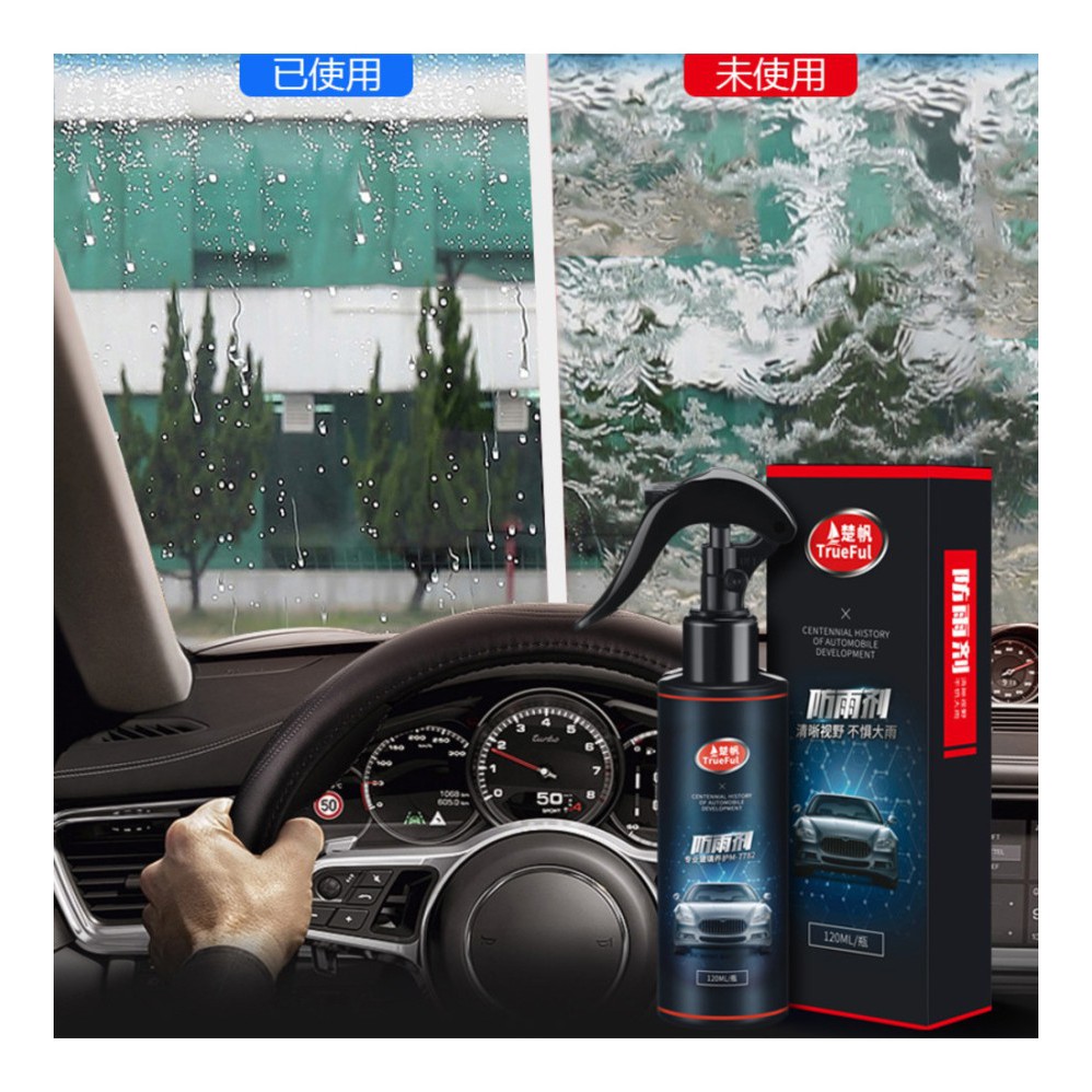 Pelindung Kaca Mobil Dari Hujan Embun Nano Coating Trueful 120ml