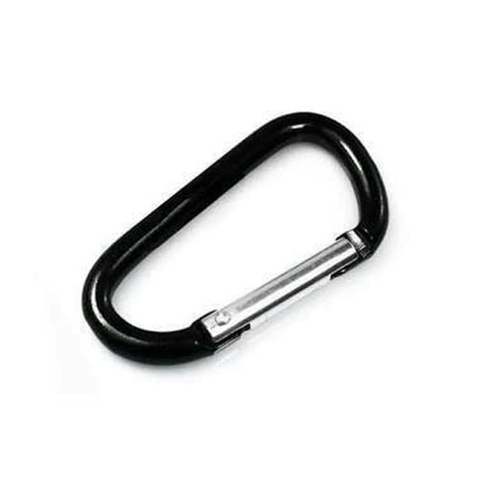 Gantungan Hook Carabiner Keychain Lock Polos Buckle Mini
