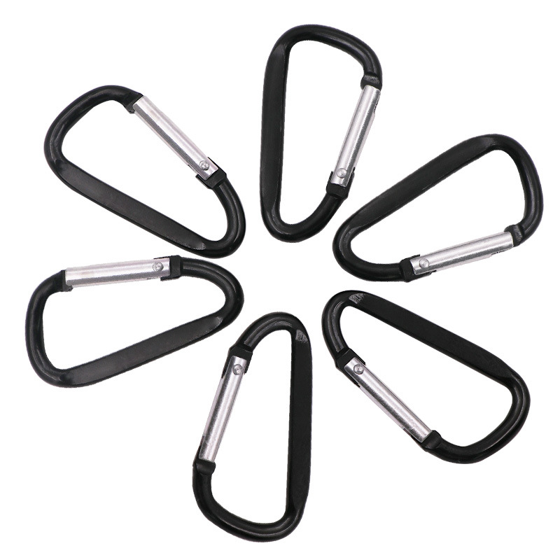 Gantungan Hook Carabiner Keychain Lock Polos Buckle Mini — 3