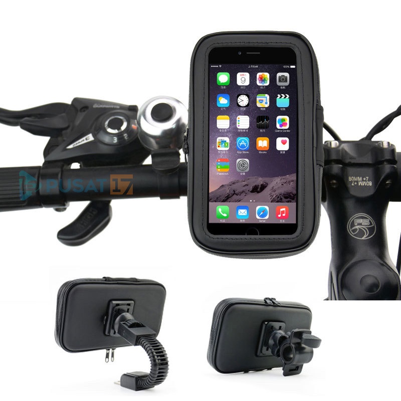 Penjepit Holder Ponsel Universal untuk Sepeda Motor