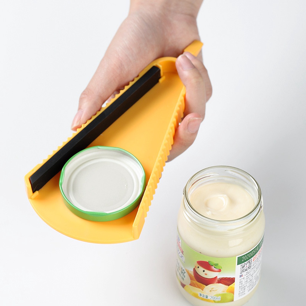 Alat Pembuka Kaleng Botol Toples V-shaped Can Opener Multifungsi