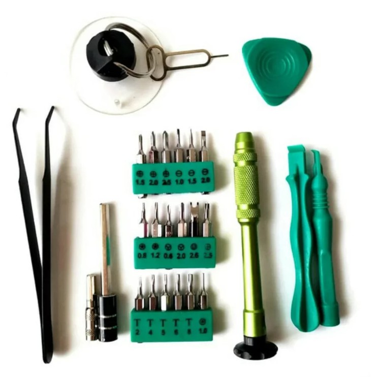 Obeng Hp Set Kit Alat Repair Smartphone Dengan Obeng Hp 26in1