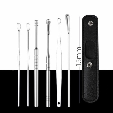 Alat Pembersih Telinga Ear Wax Picker 6pcs