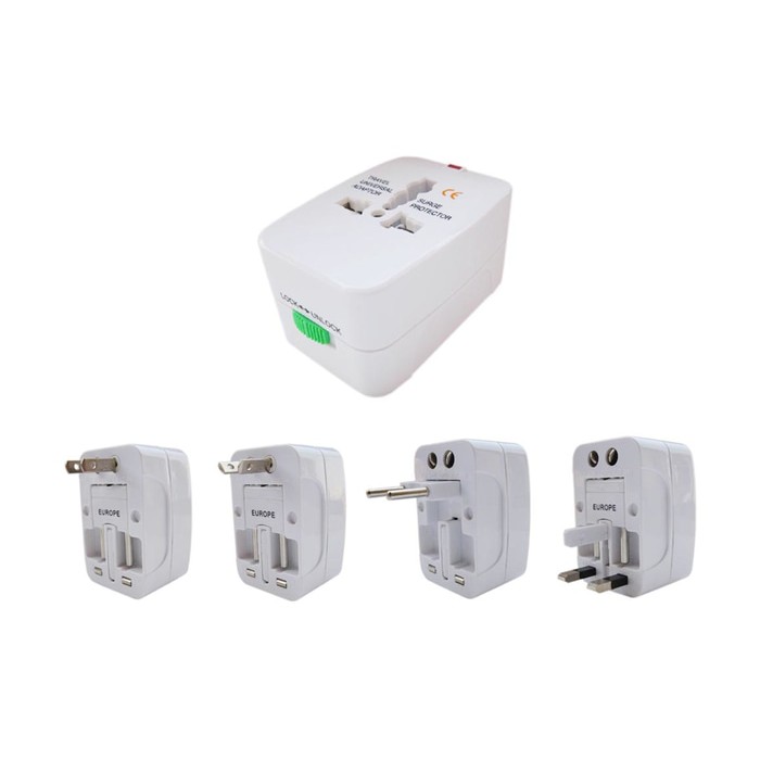 Universal Travel Home Adapter 4 in 1 Multifungsi EU AU UK US