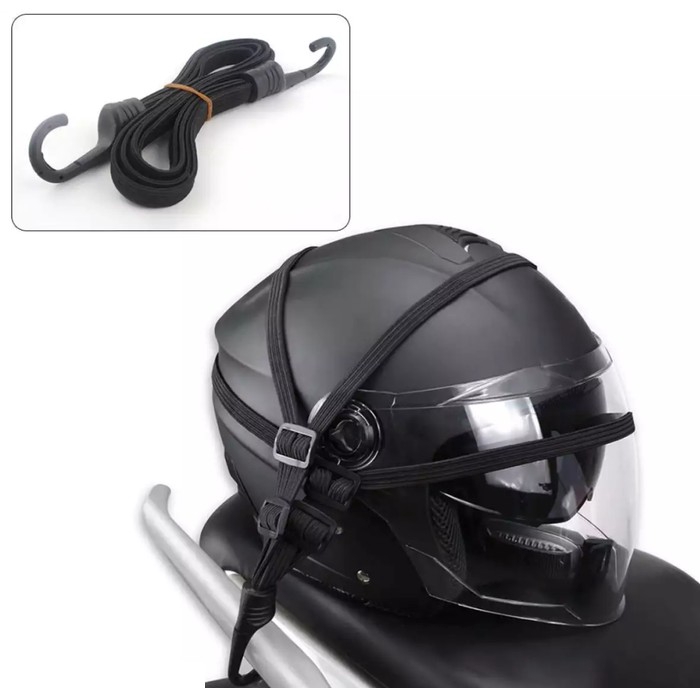 Tali Elastis Untuk Helm Aman Digunakan Di Sepeda Motor