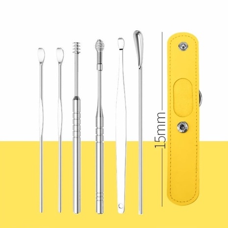 Alat Pembersih Telinga Ear Wax Picker 6pcs — 9