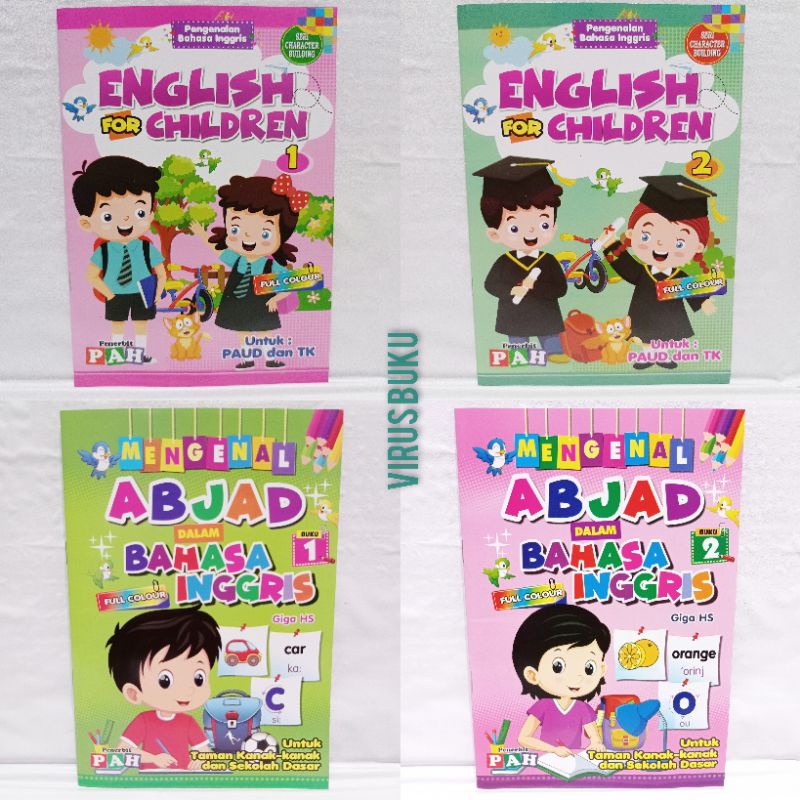 Buku Pengenalan dan Belajar Bahasa Inggris Full Colour Untuk TK dan SD — 9