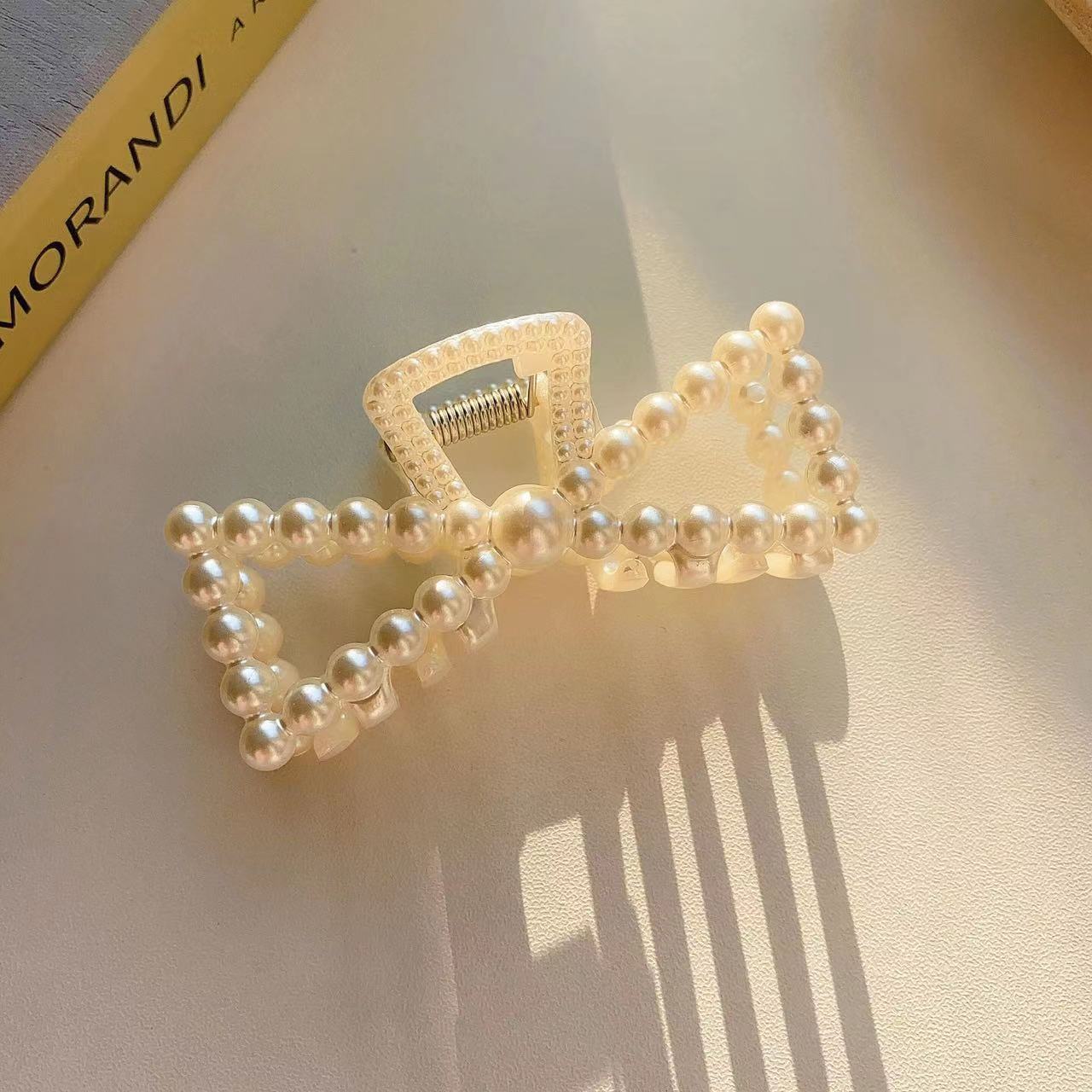 Jepitan Rambut Model Mutiara Korea Hair Clip Fashion — 7
