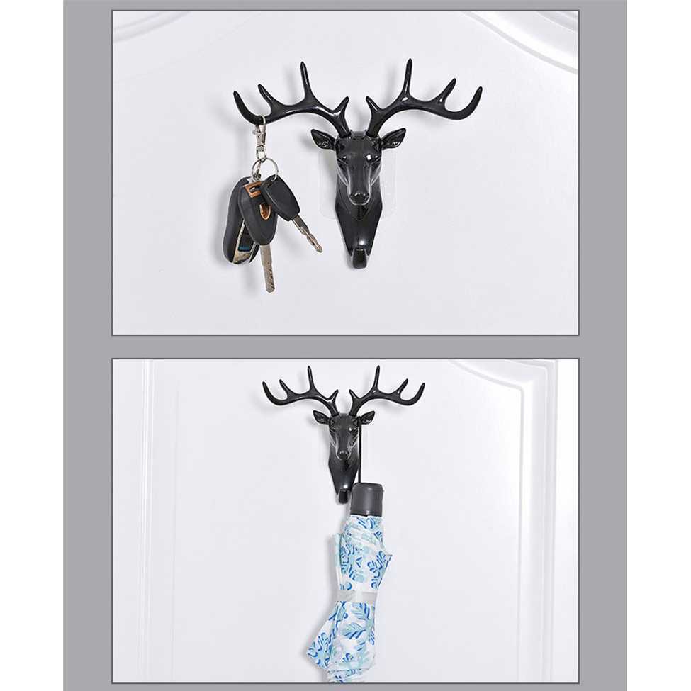 Hanger Gantungan Kunci Dinding Dengan Model Tanduk Rusa — 5