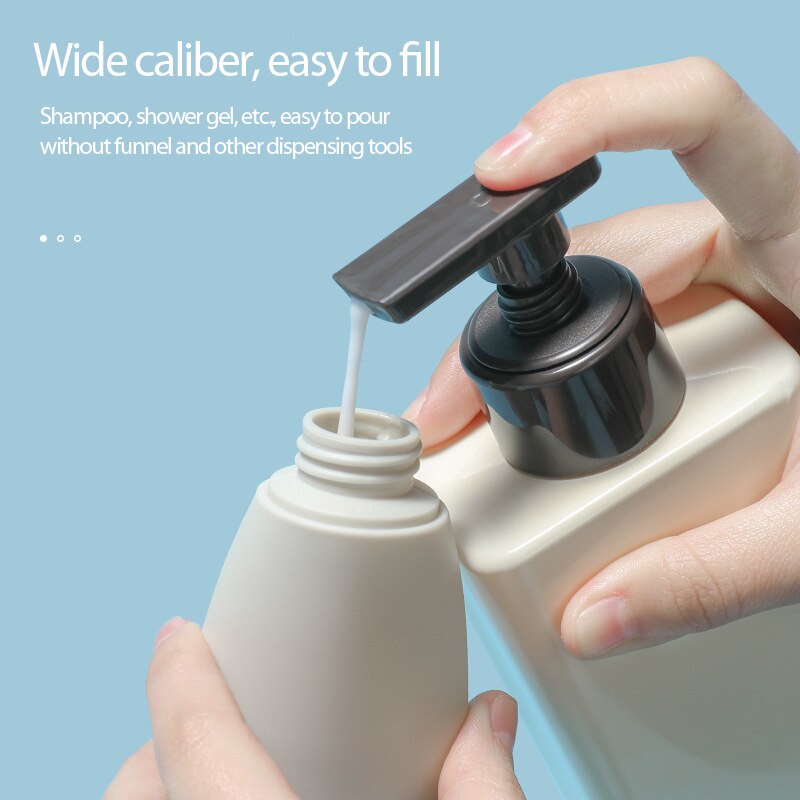 Botol Sabun Shampoo Cair Macaron Mini Travelling Isi 60 ML — 5