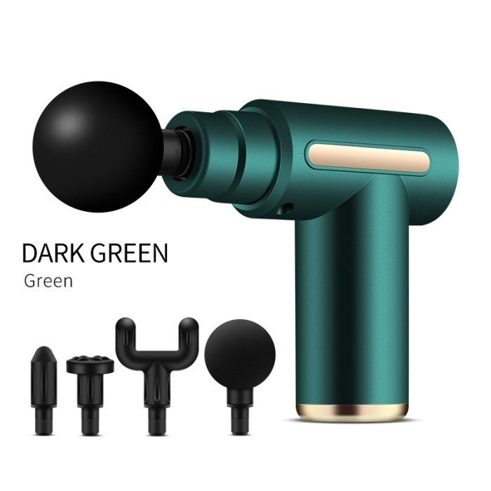 Alat Pijat Refleksi Mini Massage Fascial Gun 4 in 1