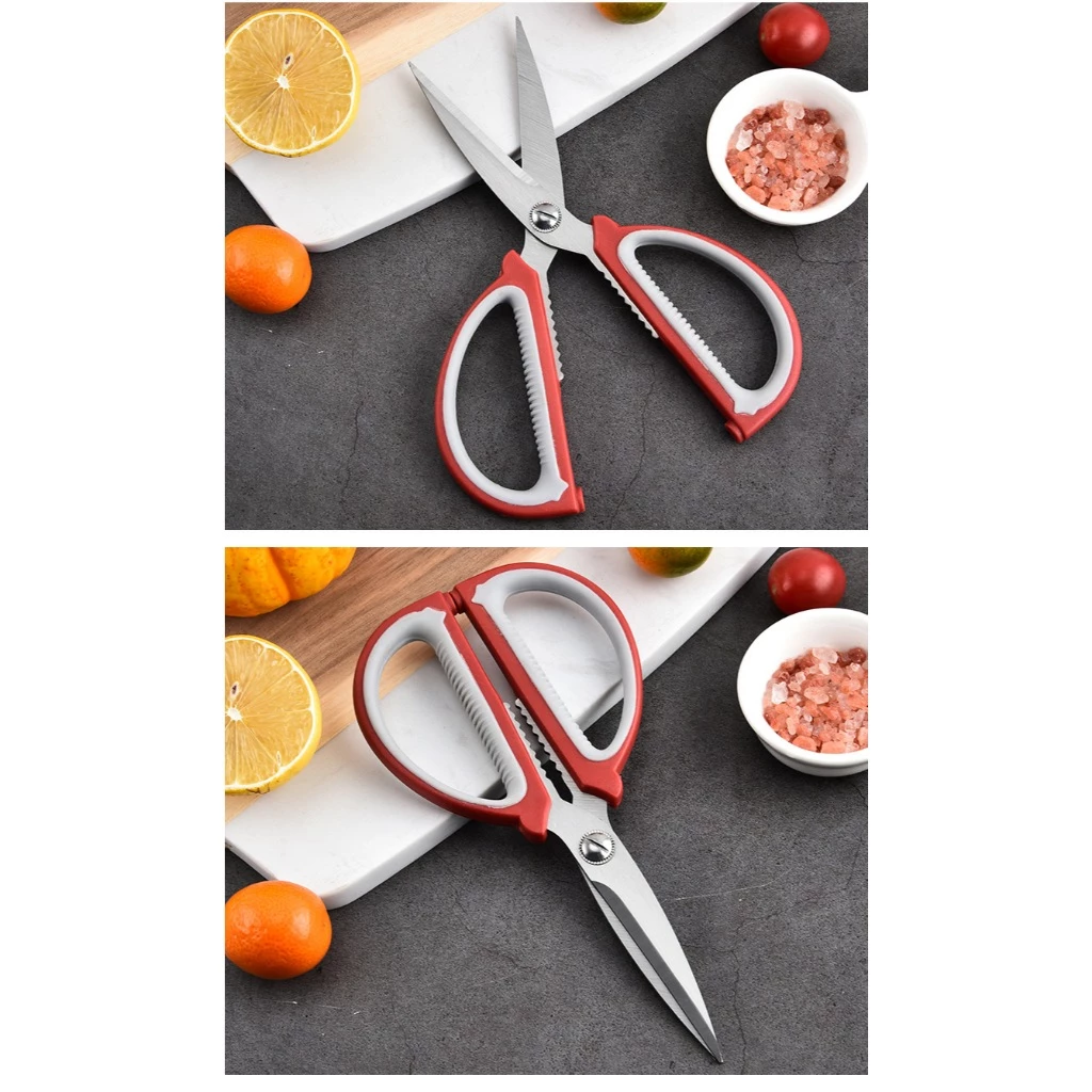 Gunting Serbaguna Anti Karat Rumah Tangga Dapur Tulang Ayam 9x17.5cm — 5