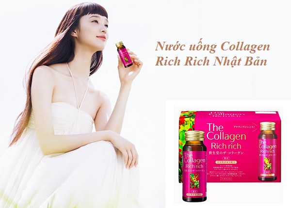 Nước uống đẹp da The Collagen Rich Rich Shiseido