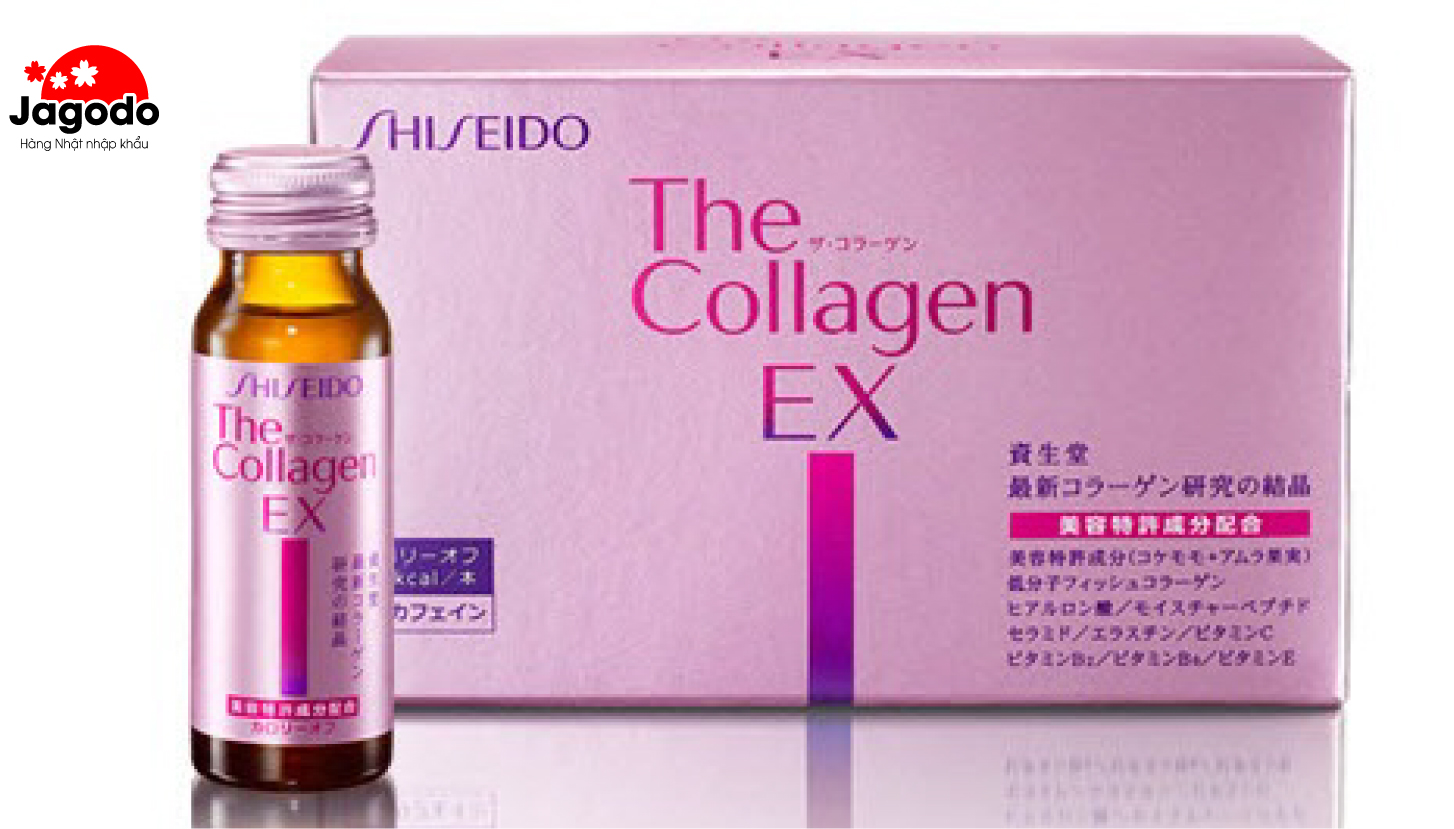 c4c8e5c6 collagen shiseido ex dang nuoc 1 chiaki vn jpg 1471580011 19082016111331 - Nước uống Collagen Shiseido Ex (Hộp 10 chai x 50ml)