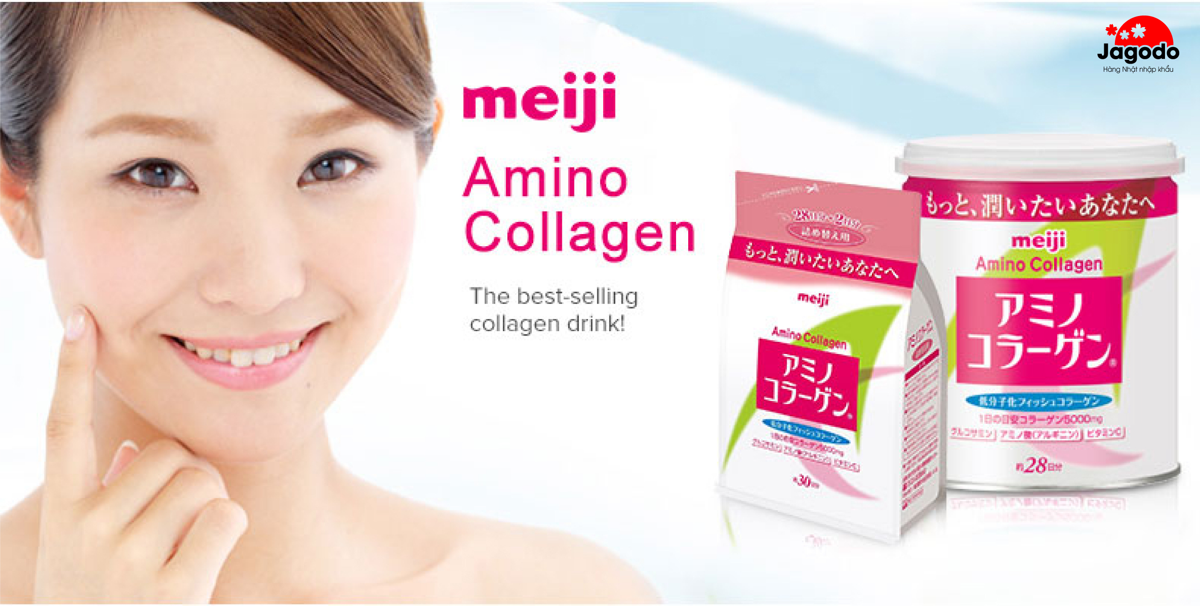 c3a06974 2d2fda99 meiji collagen banner - Bột collagen Meiji Amino 214g - Dạng túi