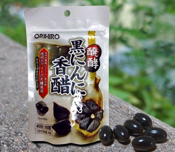 c5e2aa75 toi den orihiro nhat - Viên uống tỏi đen Orihiro Nhật Bản 180 viên