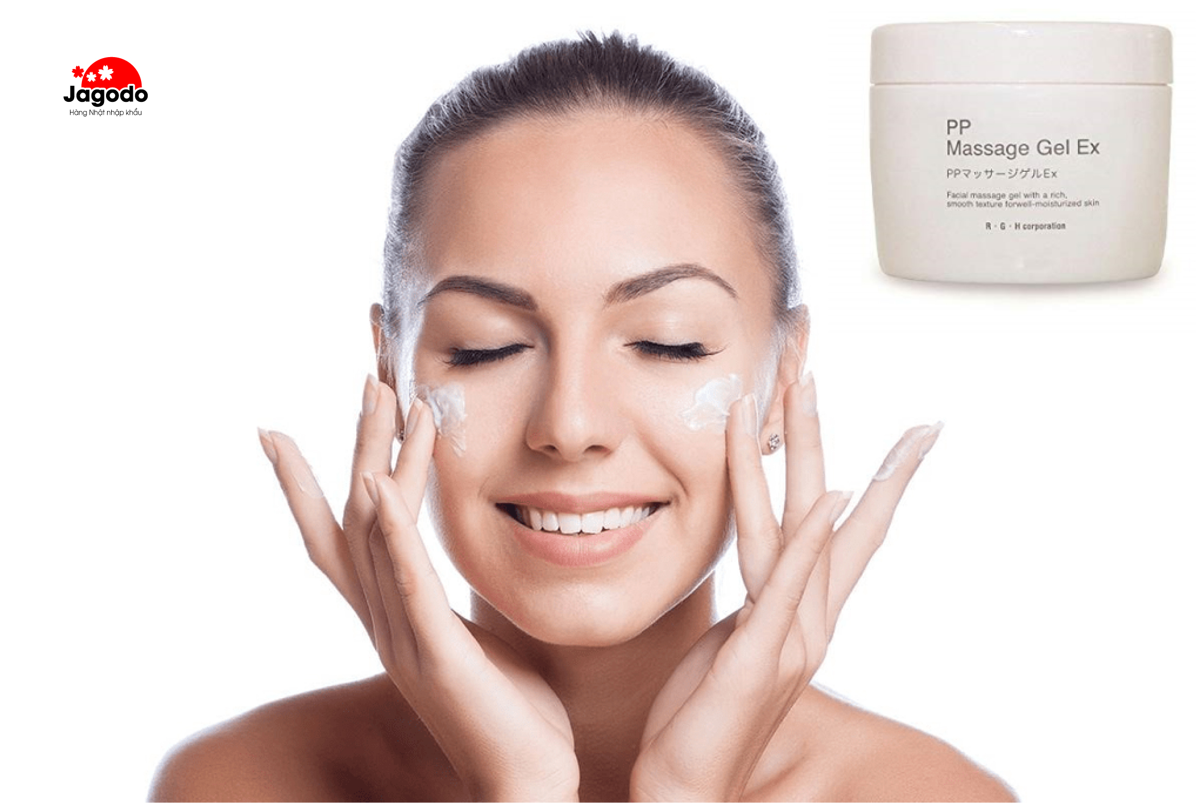 bfc12416 1495fb2e pp1 - Gel massage mặt dưỡng ẩm, chống lão hóa PP Massage EX 300g
