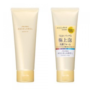 4147ee64 sua rua mat shiseido aqualabel wash ex mau vang - 7 sữa rửa mặt của Nhật cho da dầu mụn tốt nhất hiện nay
